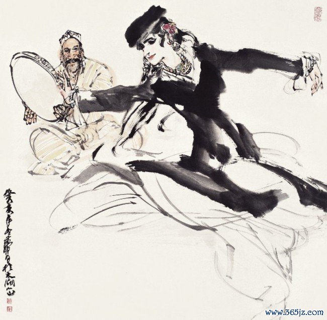 黄胄先生对我画图和教授的影响