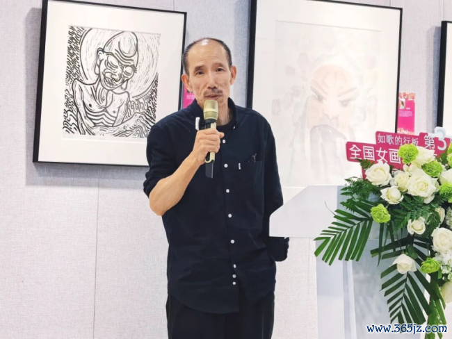 由中国文促会等主持的“如歌的行板·第三届宇宙女画家版画作品邀请展”巡展首站在上海老成揭幕