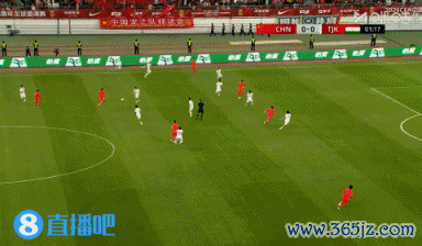 半场战报：U23国足2比0塔吉克斯坦 木塔力甫闪击张瑷晖头球立功